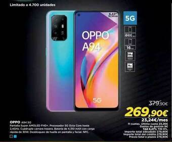El Corte Inglés Oppo A94 5g oferta