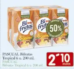 Supermercados Bip Bip PASCUAL Bifrutas Tropical oferta