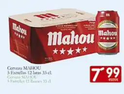 Supermercados Bip Bip MAHOU Cerveza oferta