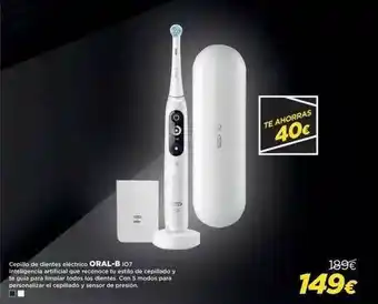 El Corte Inglés Cepillo De Dientes Eléctrico Oral-b Io7 oferta
