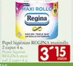 Supermercados Bip Bip REGINA Papel higiénico oferta