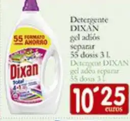 Supermercados Bip Bip DIXAN Detergente gel adiós oferta