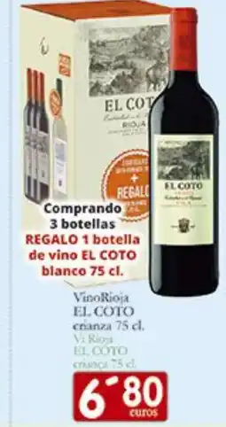 Supermercados Bip Bip EL COTO VinoRioja oferta