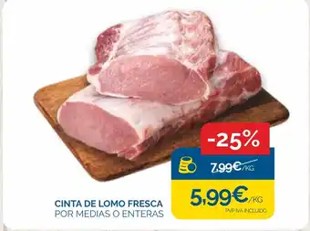 Cash Ecofamilia Cinta de lomo fresca oferta