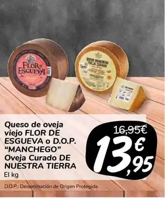 Carrefour Market Queso De Oveja Viejo Flor De Esgueva O D.o.p. oferta