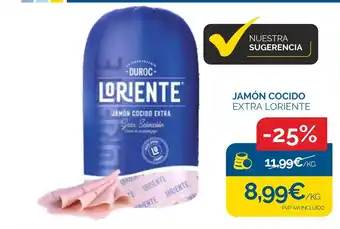 Cash Ecofamilia Jamon cocido oferta