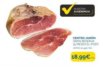 Cash Ecofamilia Centro jamón gran reserva 15 meses oferta