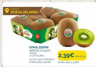 Cash Ecofamilia Kiwis zespri bandeja oferta