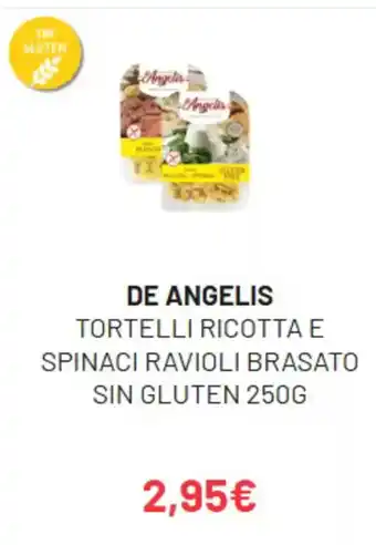 PrimaPrix DE ANGELIS tortelli ricotta e spinaci ravioli brasato oferta