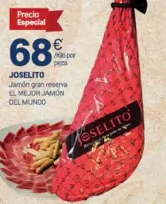 Supermercados Plaza Joselito Jamón Gran Reserva El Mejor Jamón Del Mundo oferta