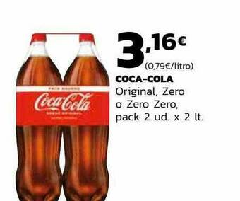 Supermercados Lupa Coca-cola Original Zero O Zero Zero oferta