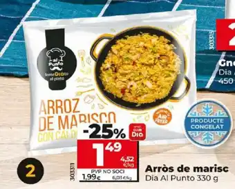 Dia Arròs de marisc oferta