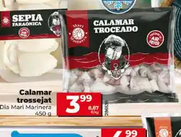 Dia Calamar trossejat oferta