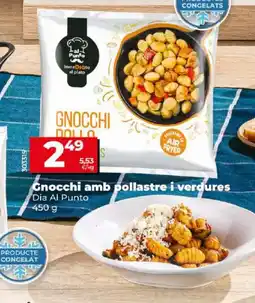 Dia Gnocchi amb pollastre i verdures oferta