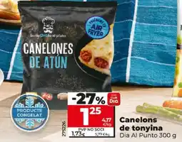 Dia Canelons de tonyina oferta