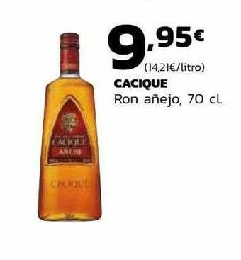 Supermercados Lupa Cacique Ron Añejo oferta