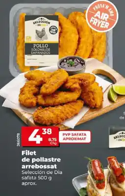 Dia Filet de pollastre arrebossat oferta