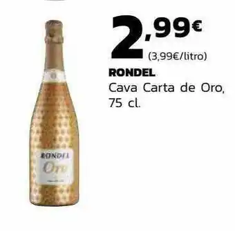 Supermercados Lupa Rondel Cava Carta De Oro oferta