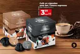 Dia Cafè en càpsules amb llet / intens espresso oferta