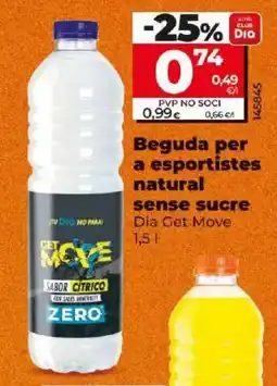 Dia Beguda per a esportistes natural sense sucre oferta