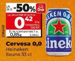 Dia HEINEKEN Cervesa oferta