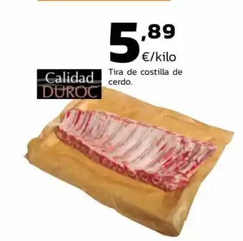 Supermercados Lupa Tira De Cositlla De Cerdo oferta