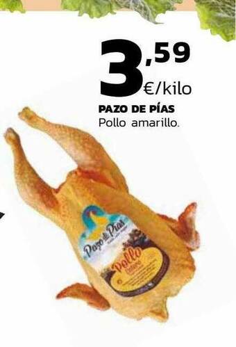 Supermercados Lupa Pazo De Pias Pollo Amarillo oferta