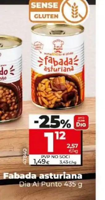 Dia Fabada asturiana oferta