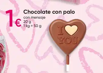 Pepco Chocolate con palo oferta