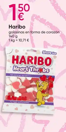 Pepco HARIBO golosinas en forma de corazón oferta