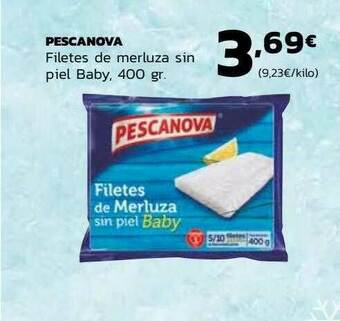 Supermercados Lupa Pescanova Filetes De Merluza Sin Piel Baby oferta