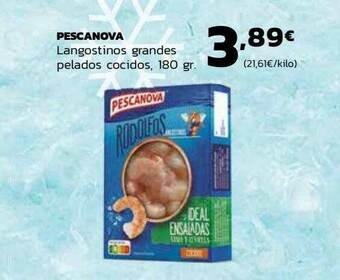 Supermercados Lupa Pescanova Langostinos Grandes Pelados Cocidos oferta