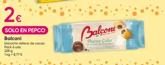 Pepco BALCONI bizcocho relleno de cacao oferta