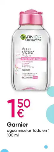 Pepco GARNIER agua micelar Todo en 1 oferta