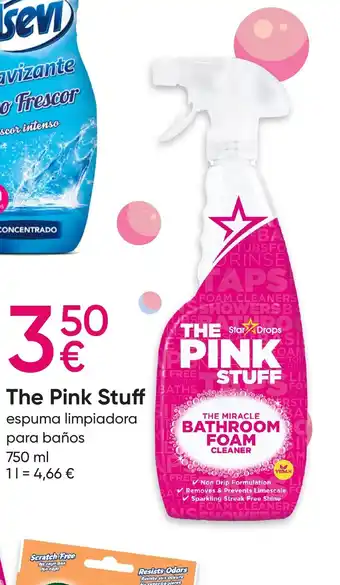 Pepco THE PINK STUFF espuma limpiadora para baños oferta