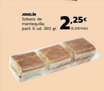 Supermercados Lupa Joselin Sobaos De Mantequilla oferta