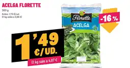 AhorraMas FLORETTE Acelga oferta