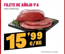 AhorraMas Filete de añojo oferta