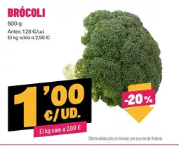 AhorraMas Brócoli oferta