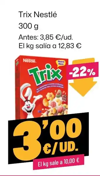 AhorraMas TRIX Nestle oferta