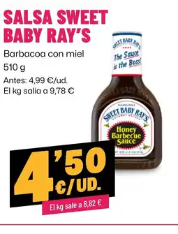 AhorraMas Salsa sweet baby ray's oferta