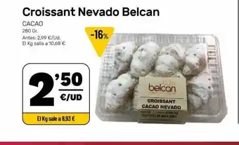 AhorraMas Croissant Nevado Belcan oferta