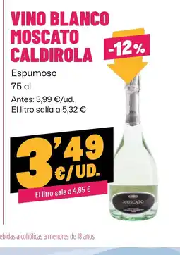 AhorraMas Vino blanco moscato caldirola oferta