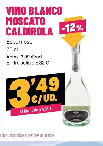 AhorraMas Vino blanco moscato caldirola oferta