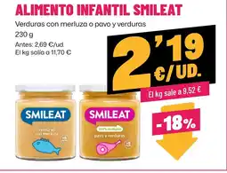 AhorraMas SMILEAT Alimento infantil oferta