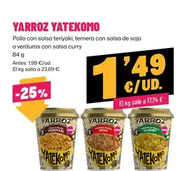 AhorraMas YATEKOMO Yarroz oferta