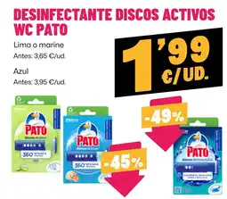 AhorraMas WC PATO Desinfectante discos activos oferta