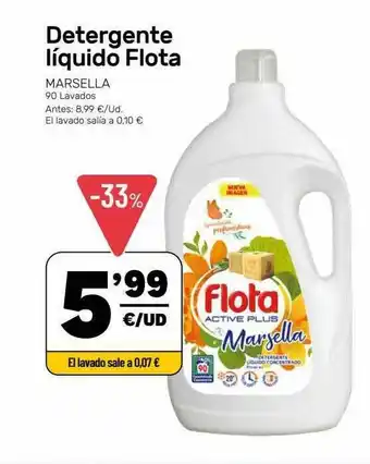 AhorraMas Detergente Líquido Flota Marsella oferta