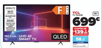 Carrefour TCL TV 75C61B oferta