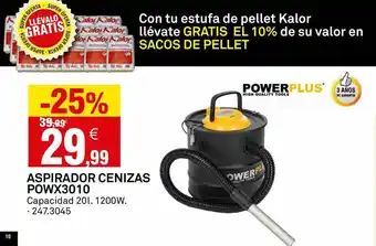 Bricoking Aspirador Cenizas Powx3010 oferta
